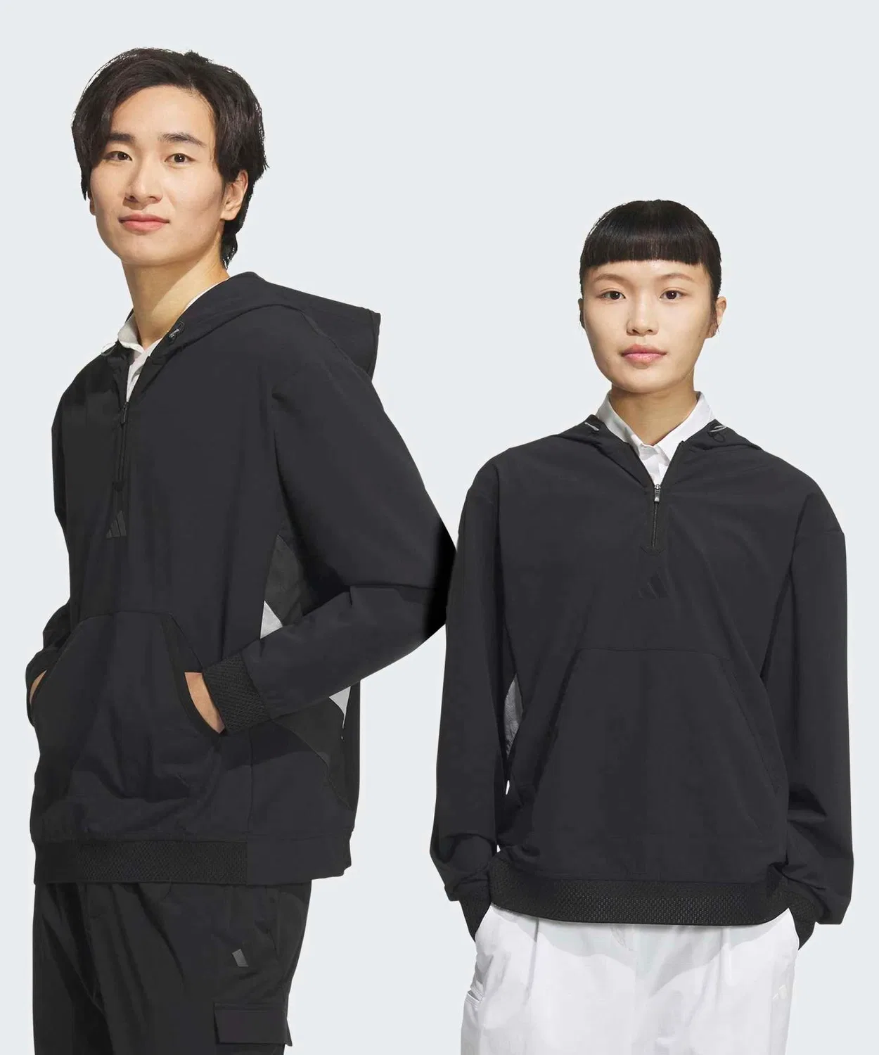 Мужское худи с длинным рукавомBeyond the Course Adidas, Black
