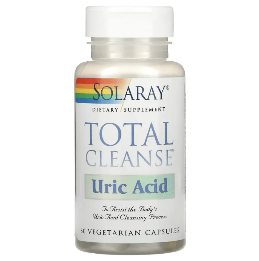 

Мочевая кислота Total Cleanse Solaray, 60 вегетарианских капсул