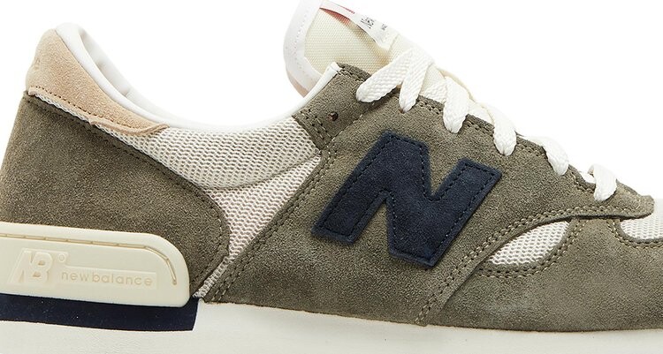 Кроссовки New Balance Teddy Santis x 990v1 Made in USA 'Grey', серый — фото 3