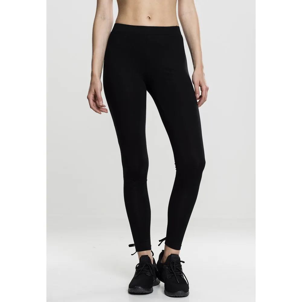 

Леггинсы Urban Classics Laced, черный
