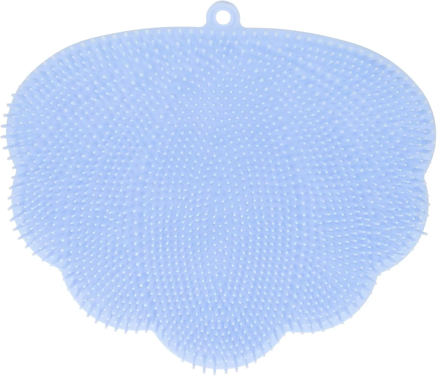 Мочалка для спины настенная с присосками TPE, DINHEAROM, 30x25.5x3 см