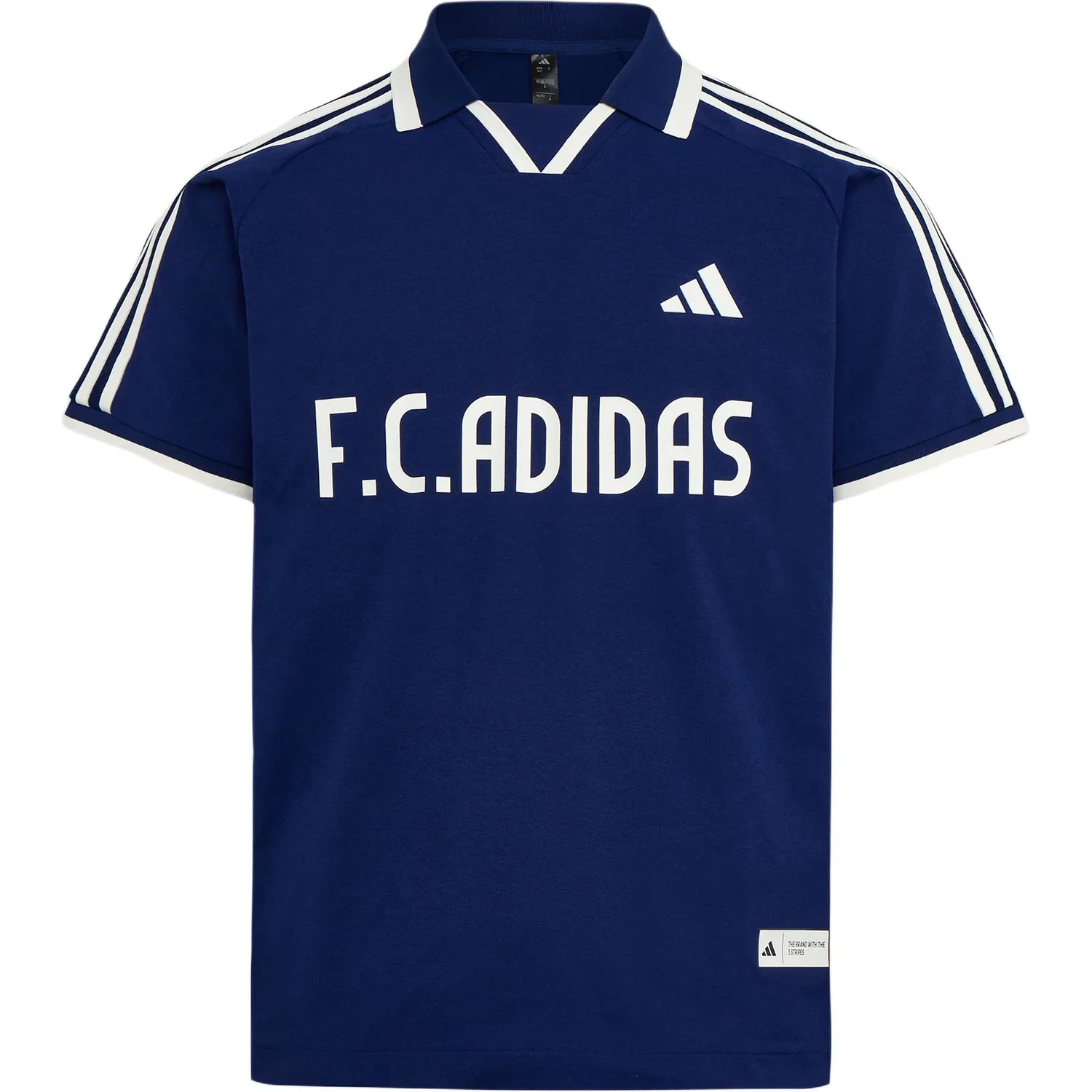 Футболка поло 3 Stripes Adidas, Dark Blue
