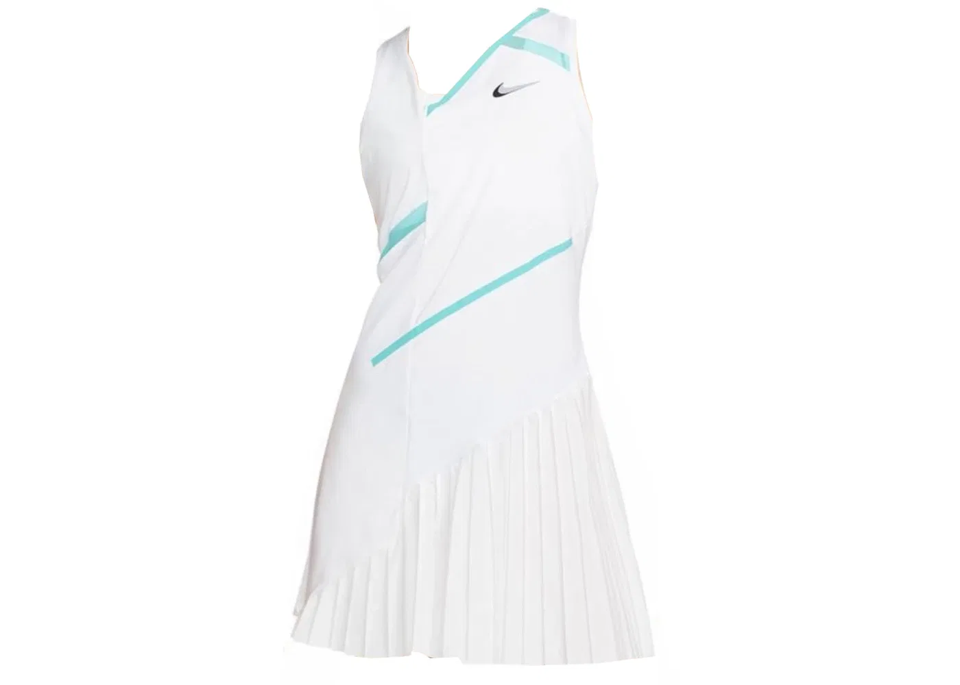 Женское теннисное платье с технологией Dri-FIT Nike, White