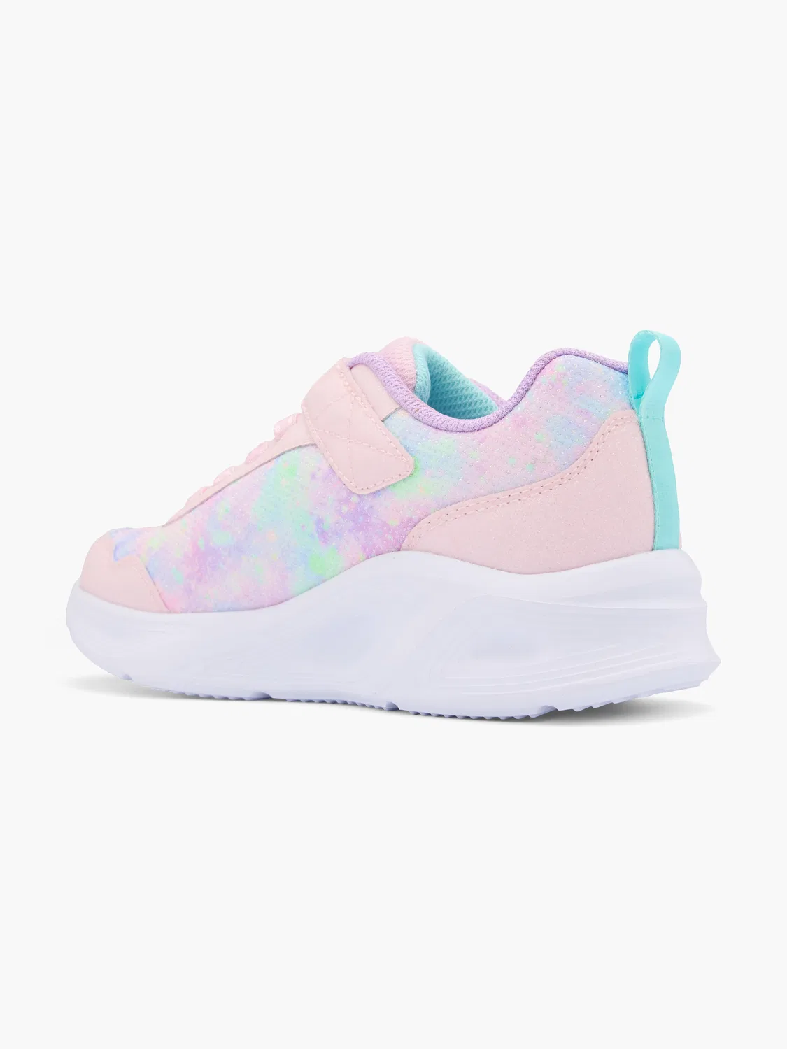 Детские кроссовки со светодиодами Skechers SOLA GLOW, цвет Rose Gold — фото 3