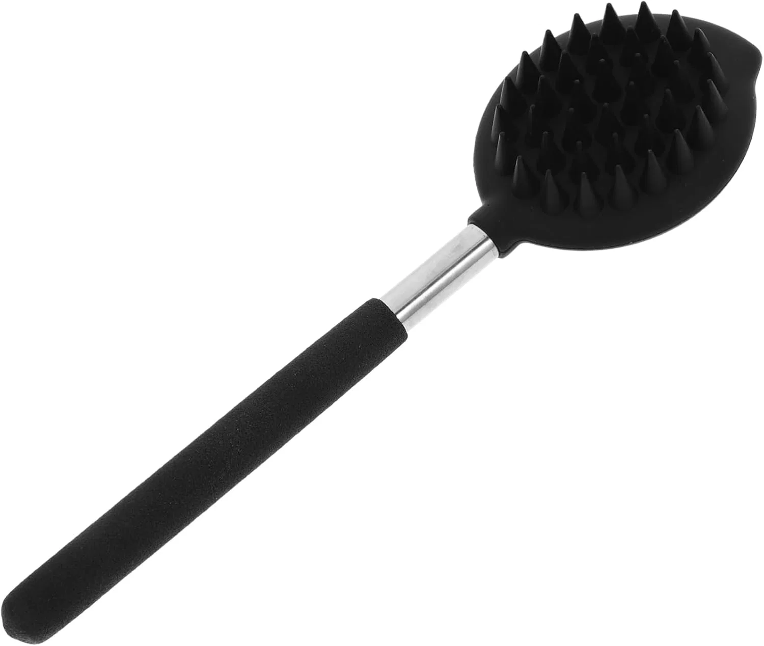 Силиконовая щетка для душа IWOWHERO, 1 шт, 258 г, Black — фото 4