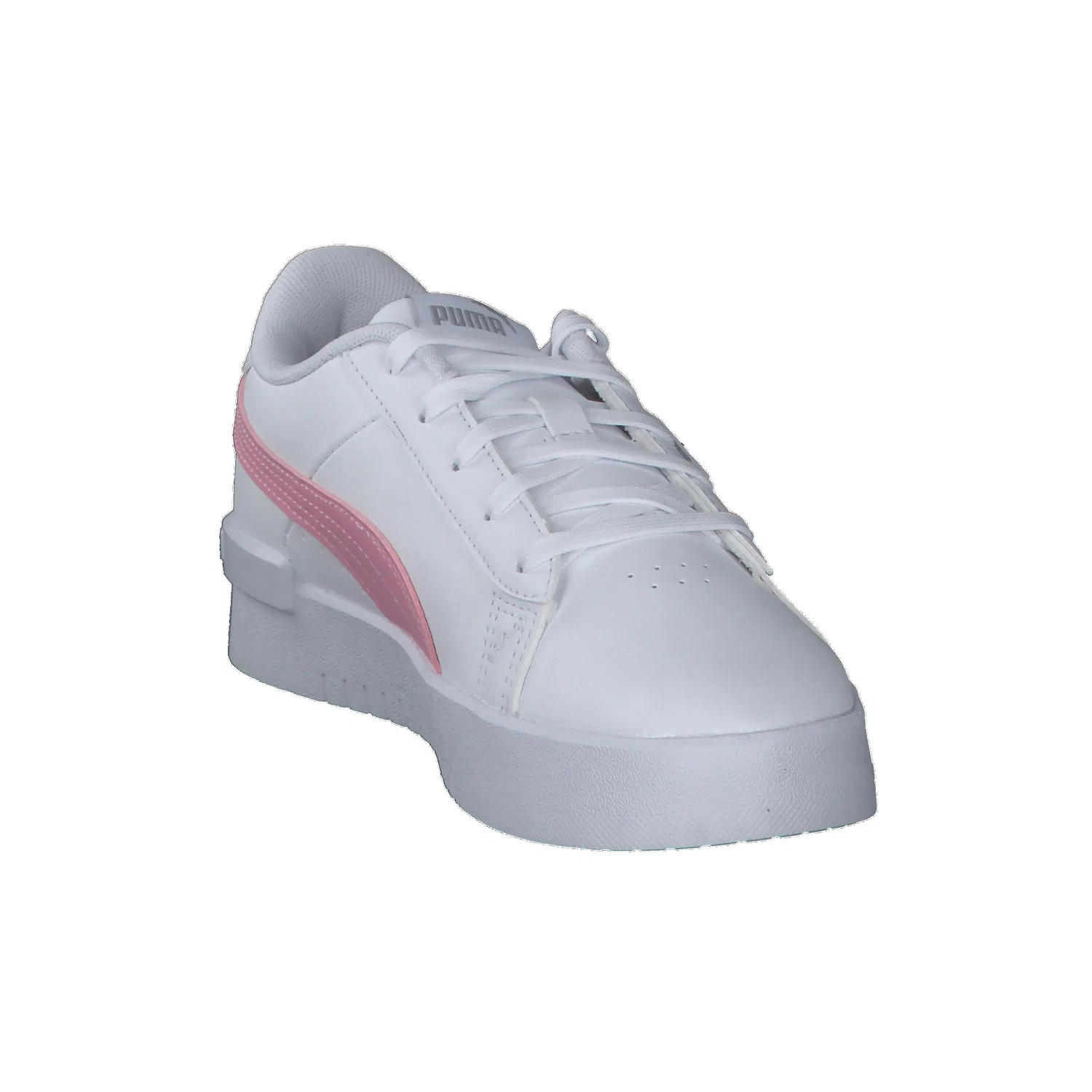 Детские кроссовки с кожаным верхом Jada Puma, Weiss — фото 2