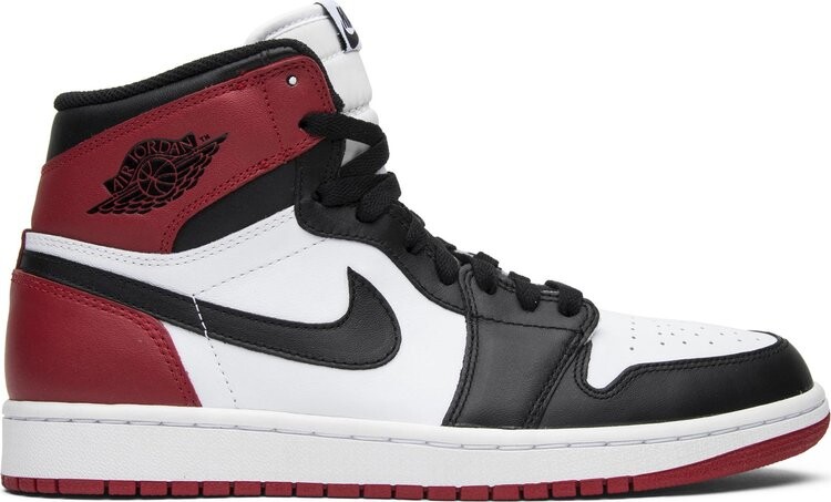 

Кроссовки Air Jordan 1 Retro High OG Black Toe 2013, белый, Белый;коричневый, Кроссовки Air Jordan 1 Retro High OG Black Toe 2013, белый