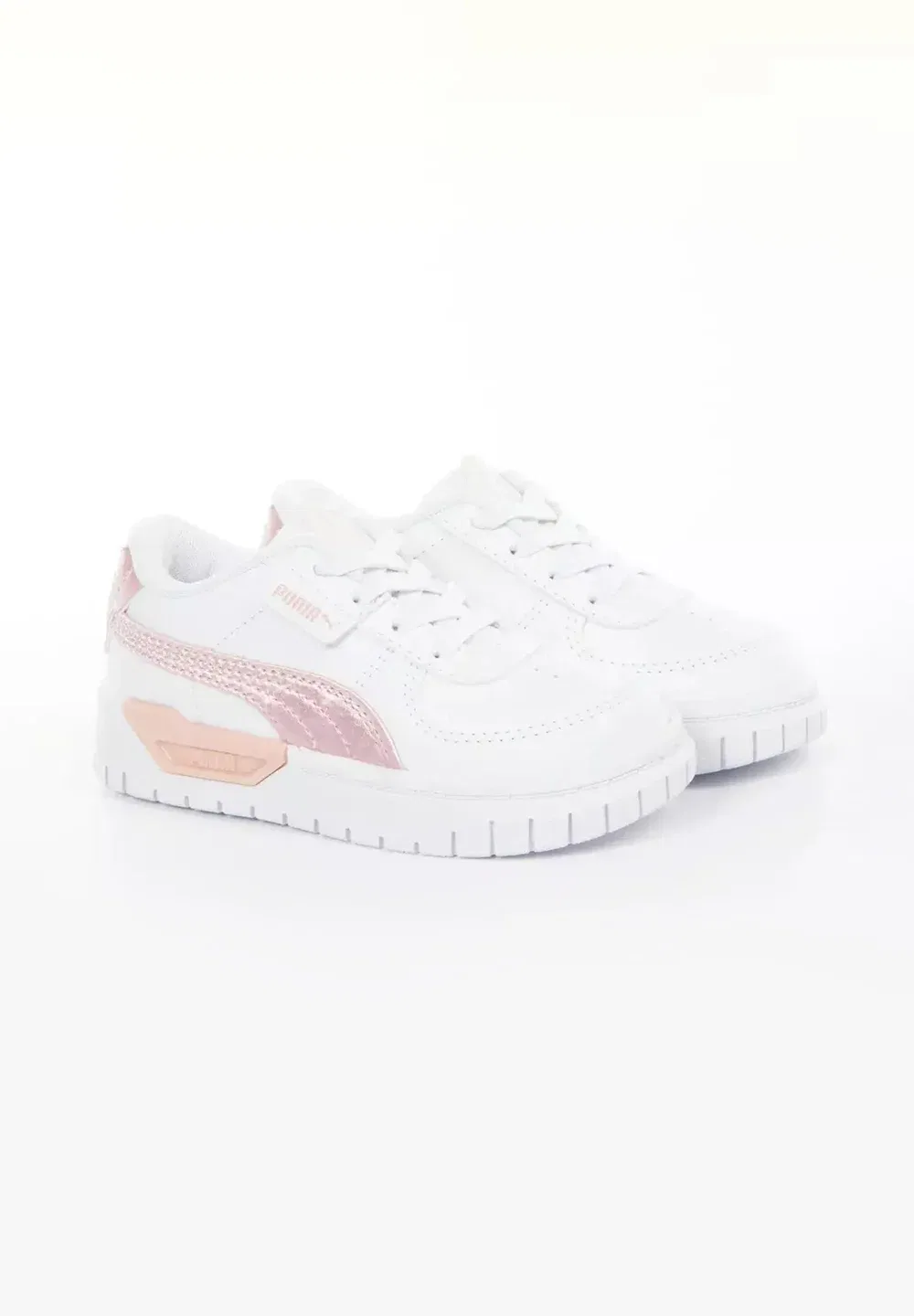 Cali dream shiny - детские туфельки Puma, White — фото 2
