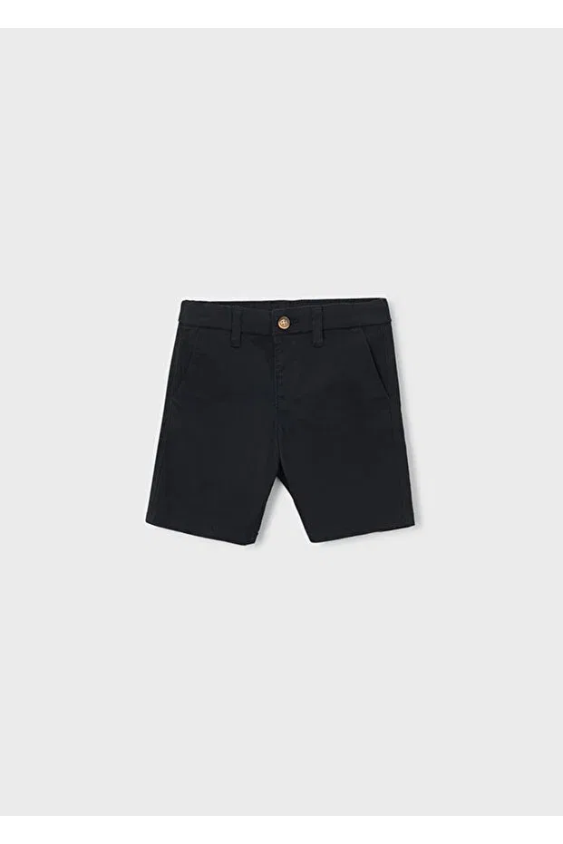 Детские шорты для мальчиков прямого кроя twill chino shorts 202 Mayoral, Black