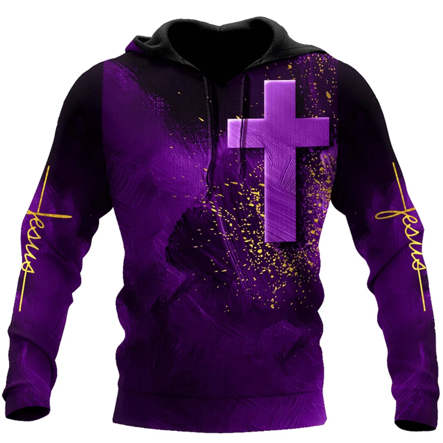 Мужской свитшот с принтом Christian Tattoo, Jesus Hoodie-15