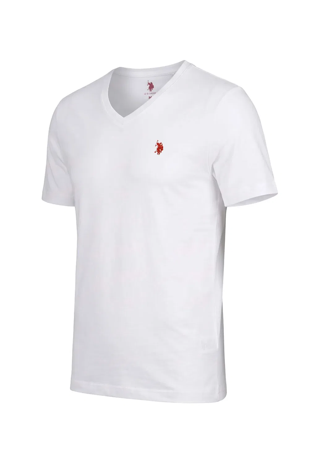 Мужская футболка с V-образным вырезом 2-pack U.S. Polo Assn., White — фото 3