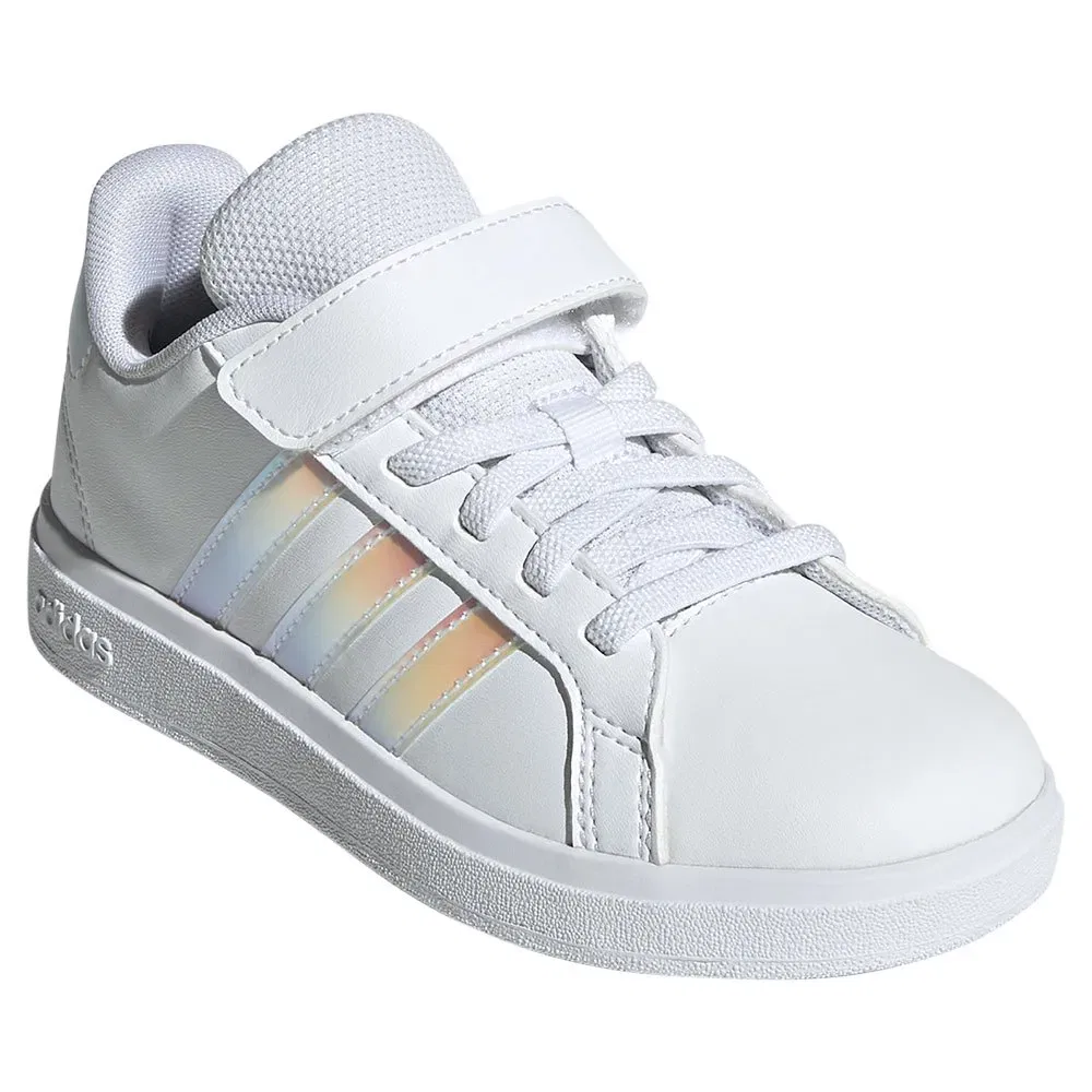 Кроссовки Grand Court 20 Adidas, белый — фото 4