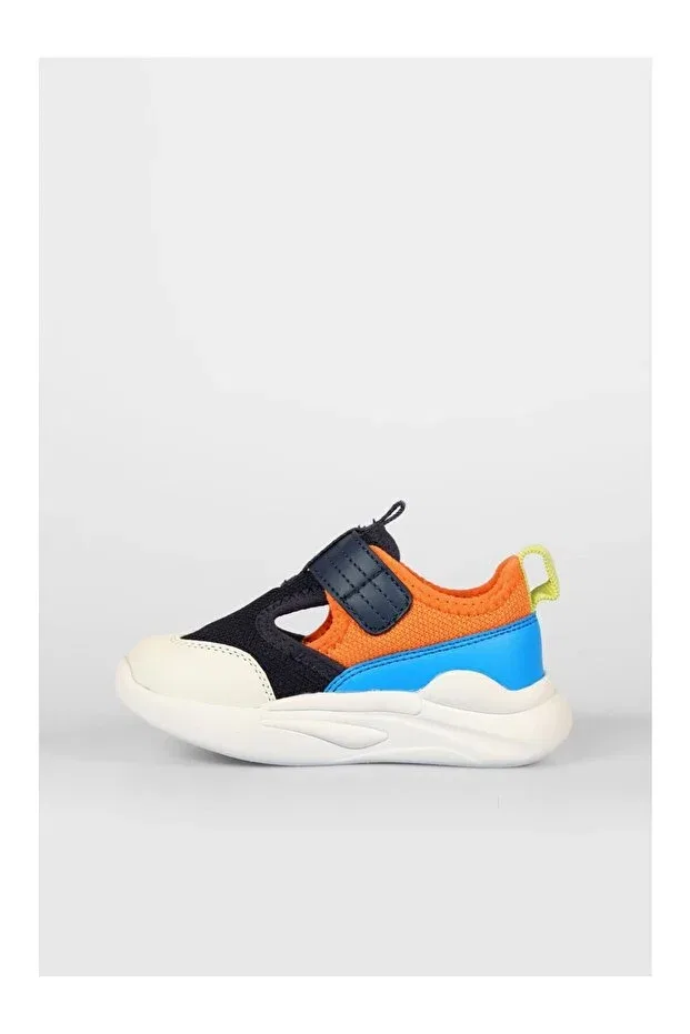 Детские спортивные кроссовки для девочек с принтом Vicco, Navy Blue — фото 2