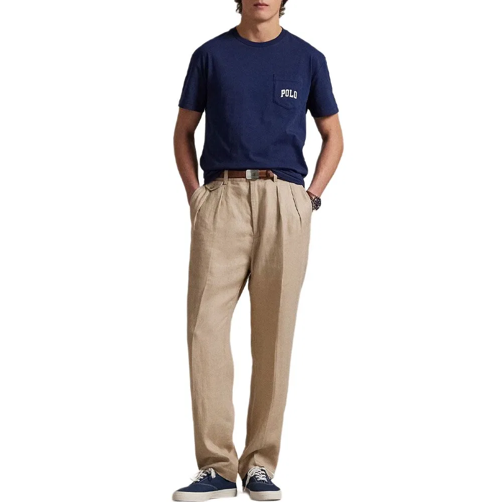 Мужская футболка с принтом Polo Bear Polo Ralph Lauren, Marine Blue — фото 3