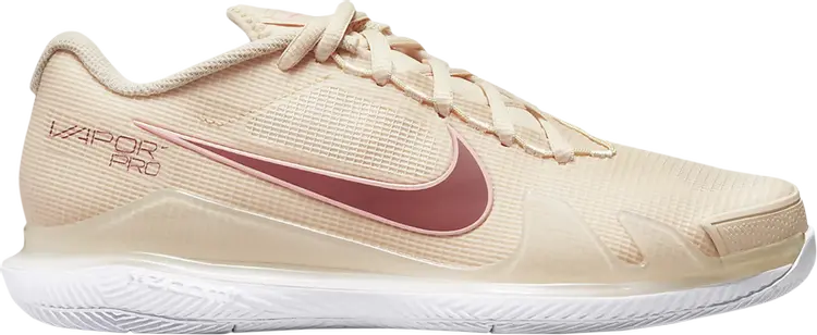 

Бутсы Nike Wmns NikeCourt Air Zoom Vapor Pro 'Pearl White Bleached Coral', кремовый