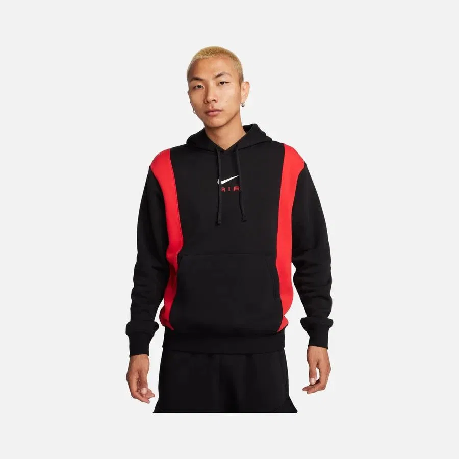 Худи Nike Sportswear Swoosh Air Graphic Fleece Pullover Hoodie, Черный