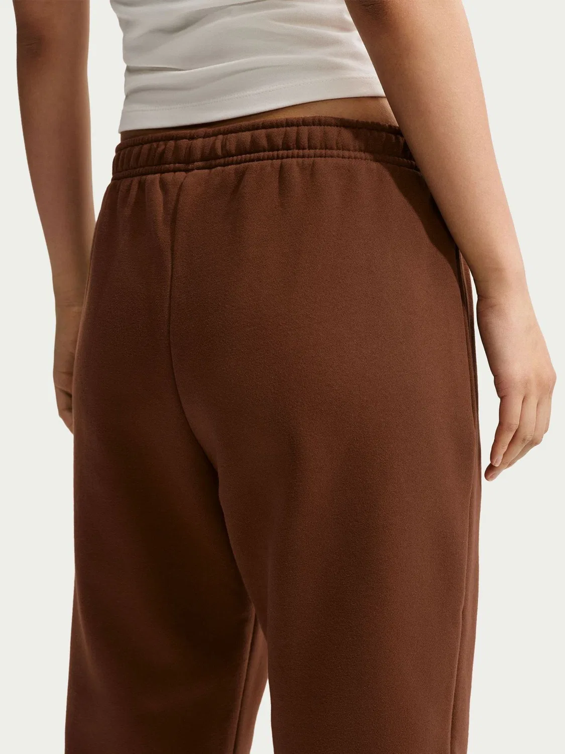 Джоггеры из флиса Nike, Cacao Wow Brown — фото 4