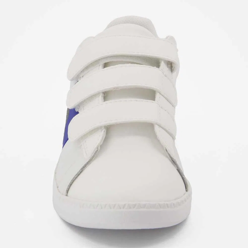 Детские кроссовки с низким верхом Courtclassic Ps Optical White/Cobalt Le Coq Sportif, Optical White Cobalt — фото 3