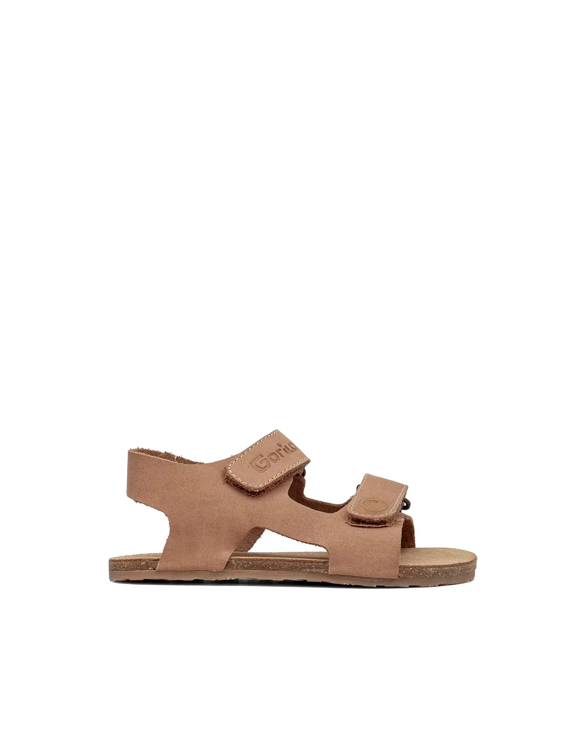 Детские сандалии для мальчиков из кожи Bamboo Barefoot Gorila, Beige