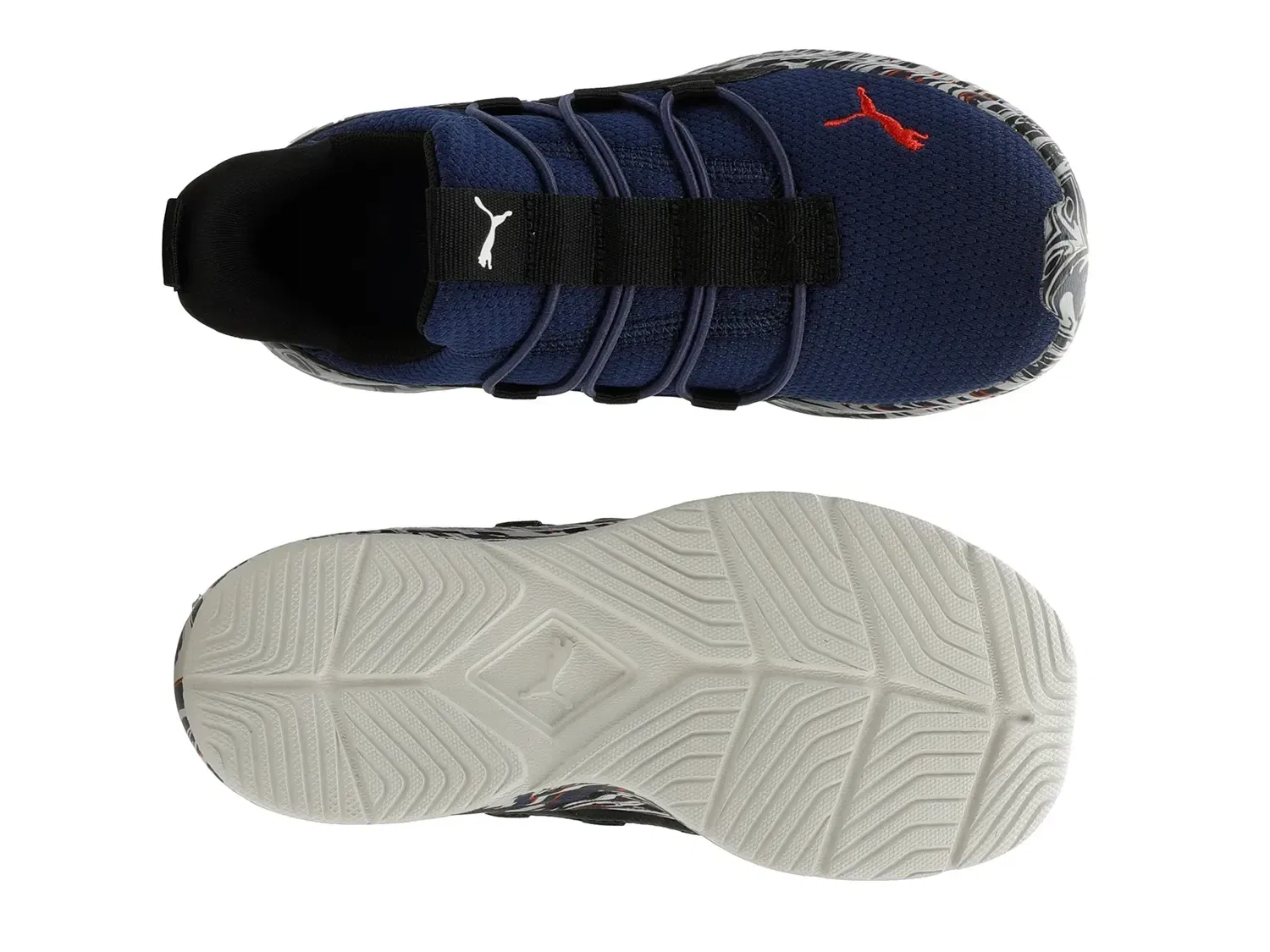 Кроссовки slip-on Puma One4All 2.0 Crazy Kits, синие — фото 3