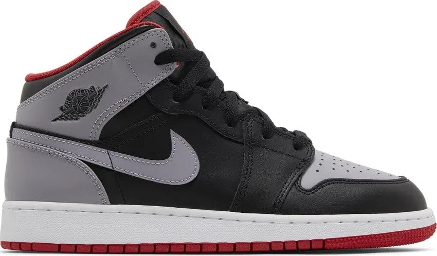 Мужская футболка с принтом NIKE Sportswear Club NIKE, Black Concrete Fire Grey Red White — фото 2