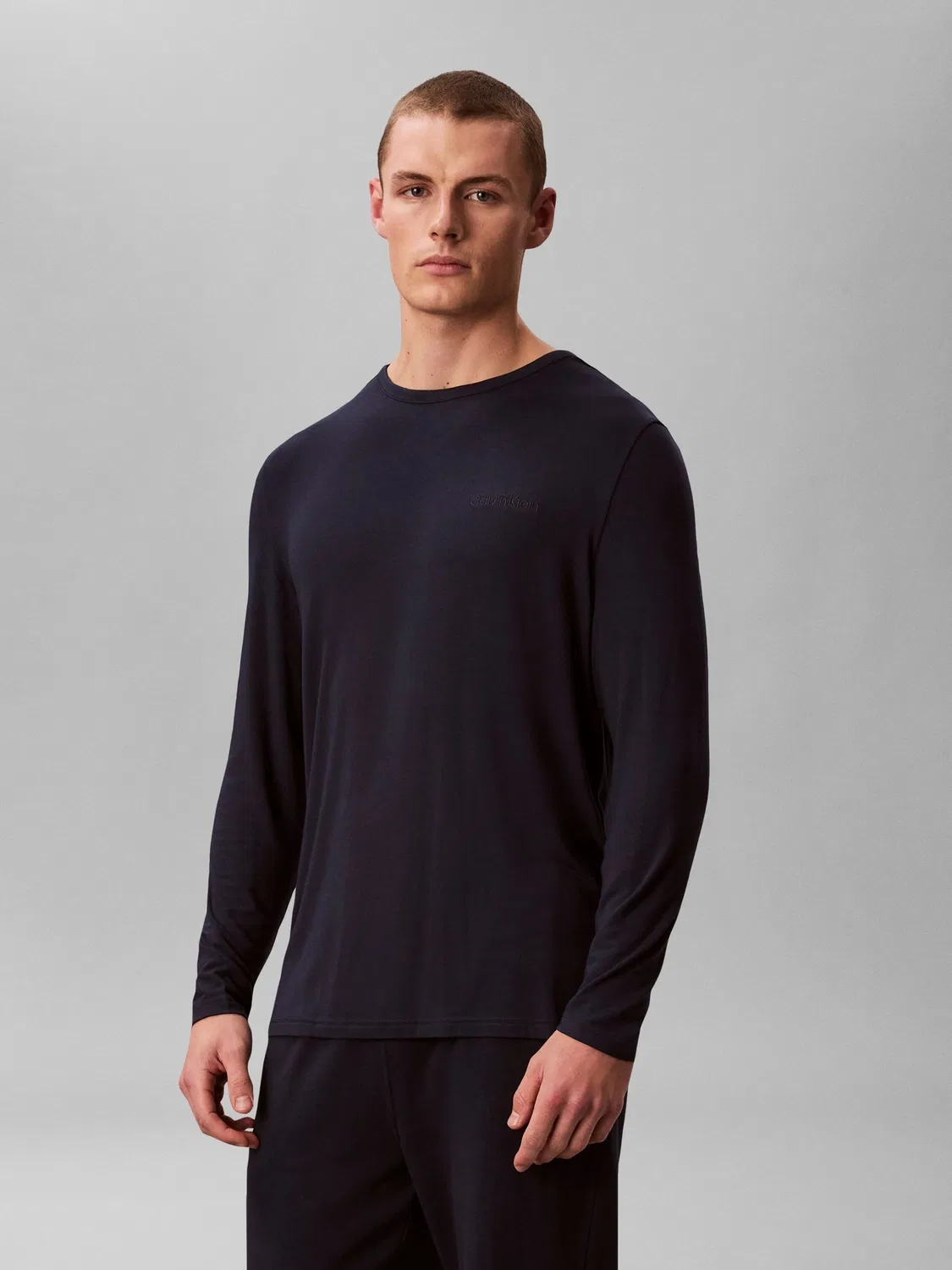 Футболка повседневная Lounge T-Shirt Calvin Klein, синий — фото 2