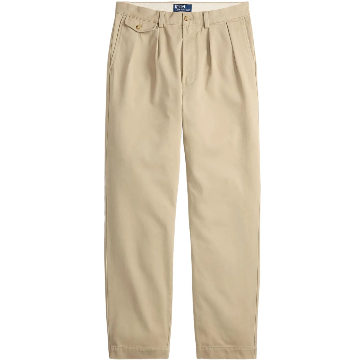 Брюки классические со складками Polo Ralph Lauren, Washed Classic Khaki