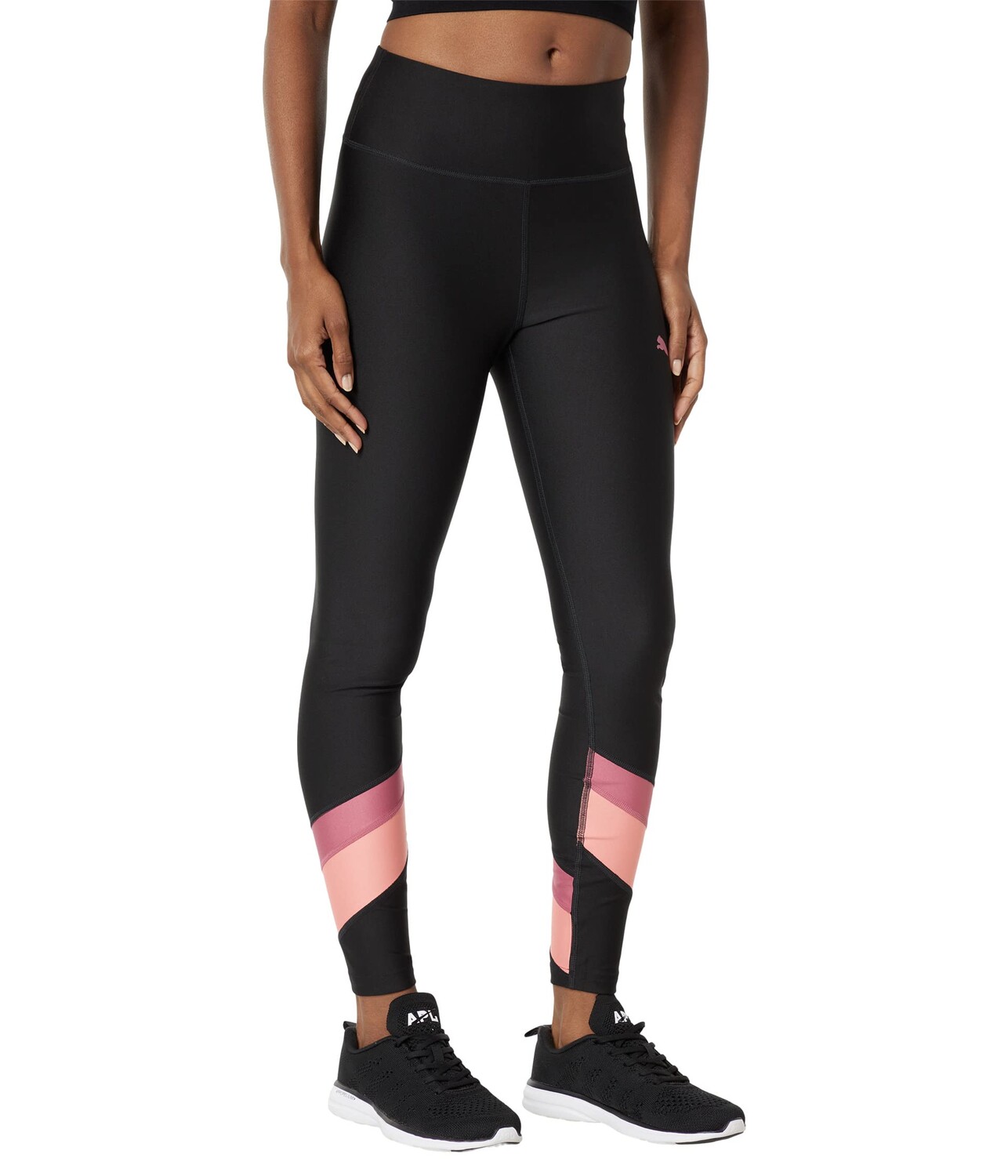 

Брюки PUMA, Color-Block Stacked Poly Tights, Черный, Брюки PUMA, Color-Block Stacked Poly Tights