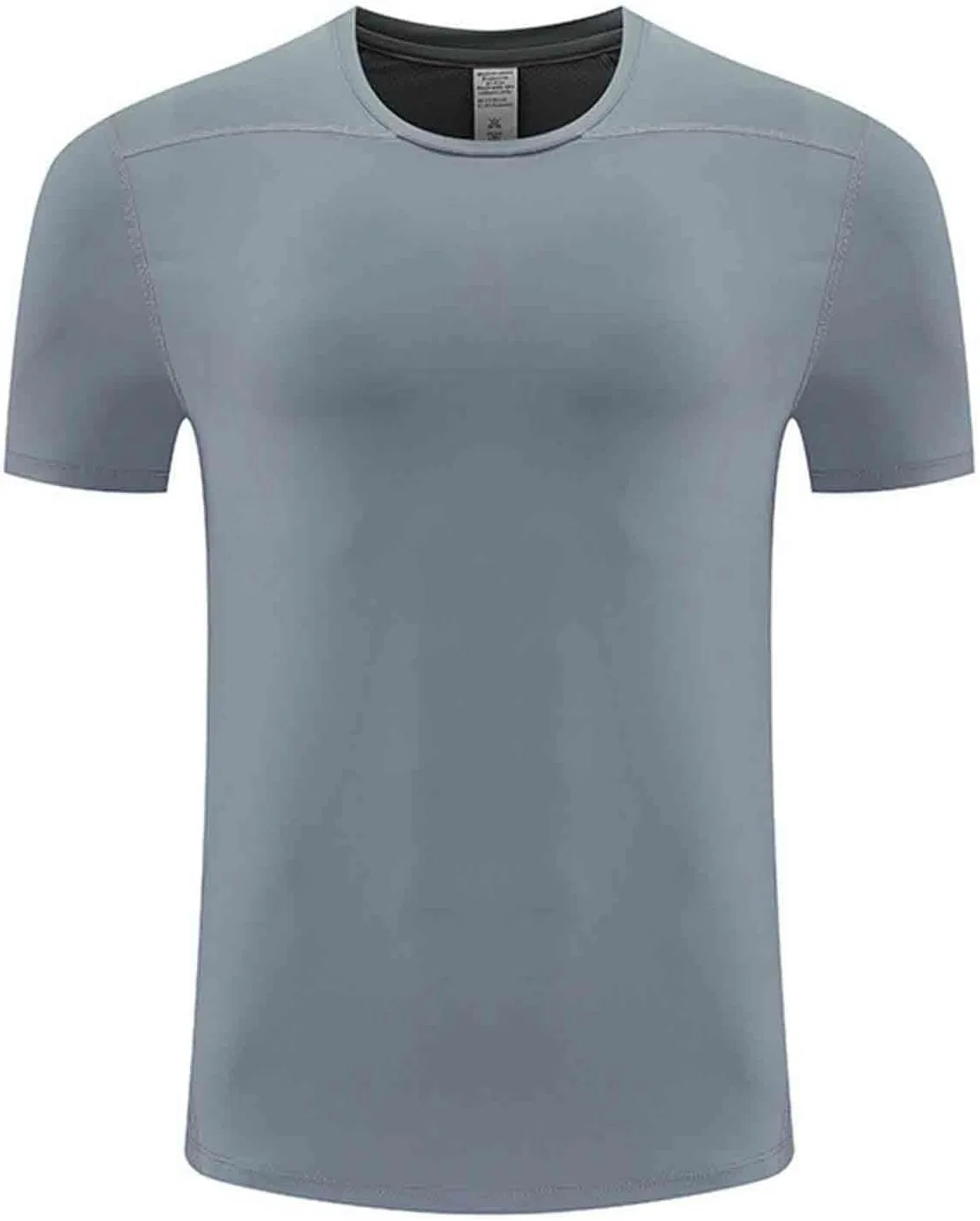 Мужская быстросохнущая футболка для бега Athletic, Gray