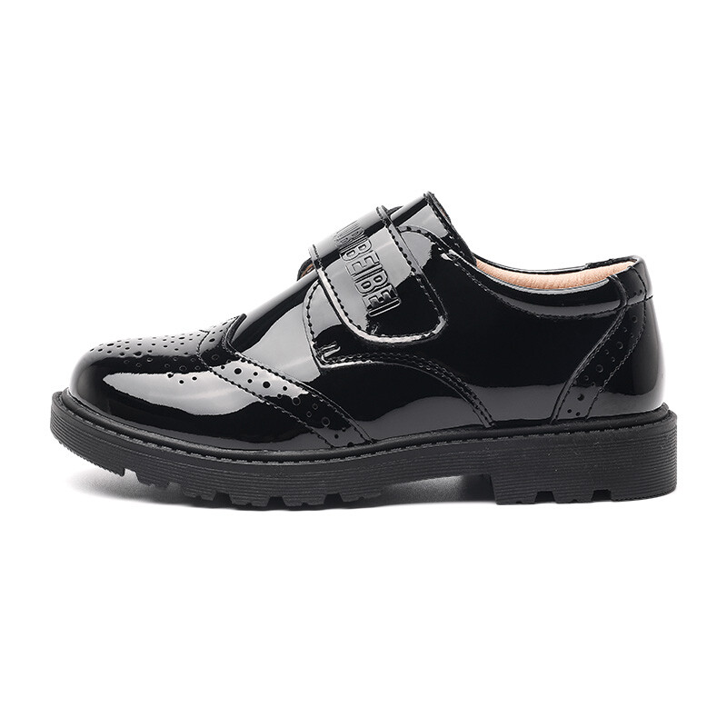 

Детские кожаные туфли Kids Low-top Black Purr Than Babe, черный