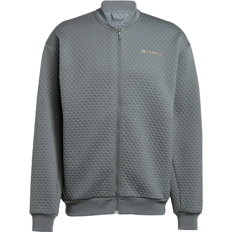Свитшот-куртка Terrex Xploric Sweater Jacket, adidas, Черный — фото 3
