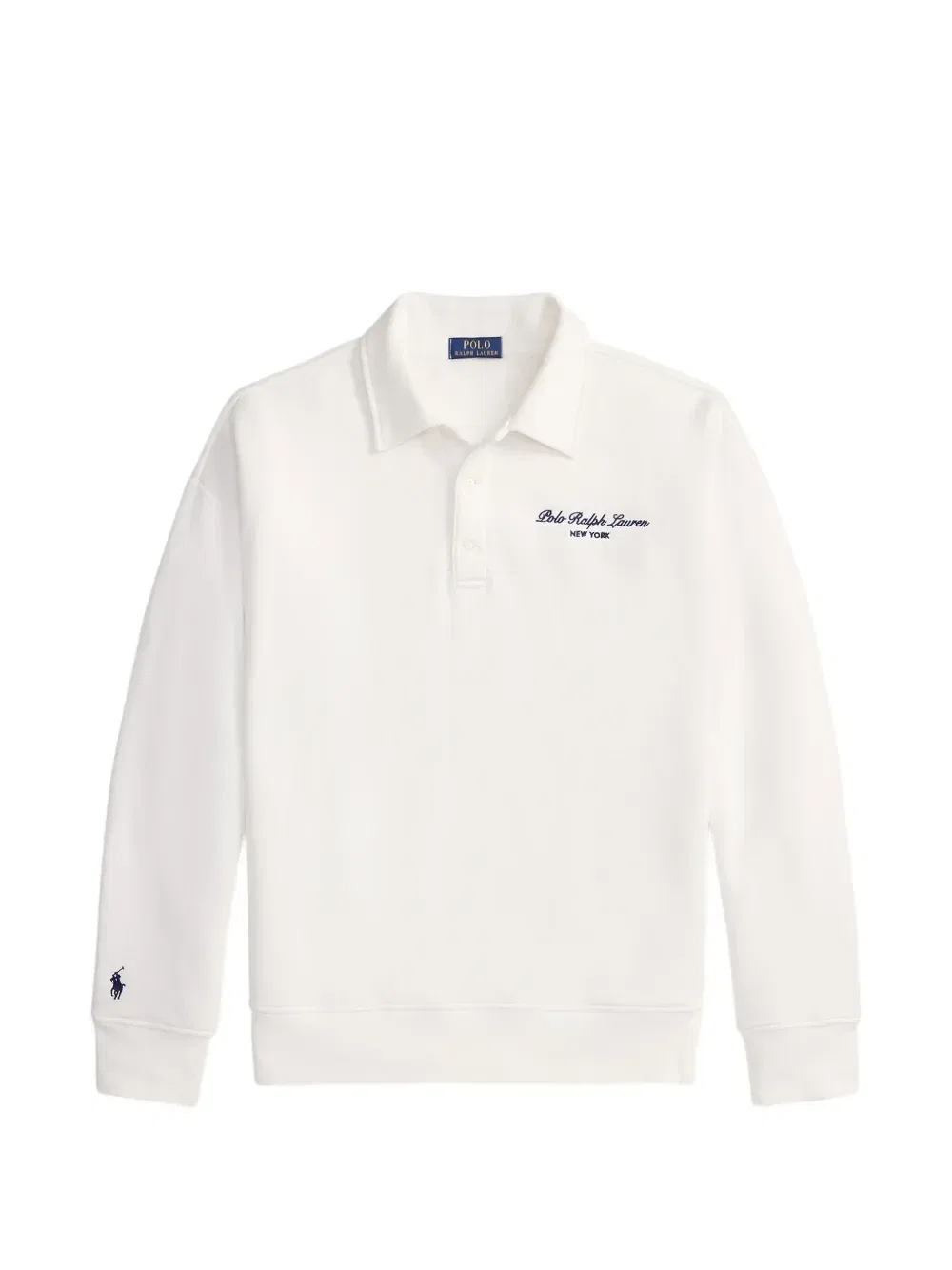 Рубашка поло с логотипом Polo Ralph Lauren, белый