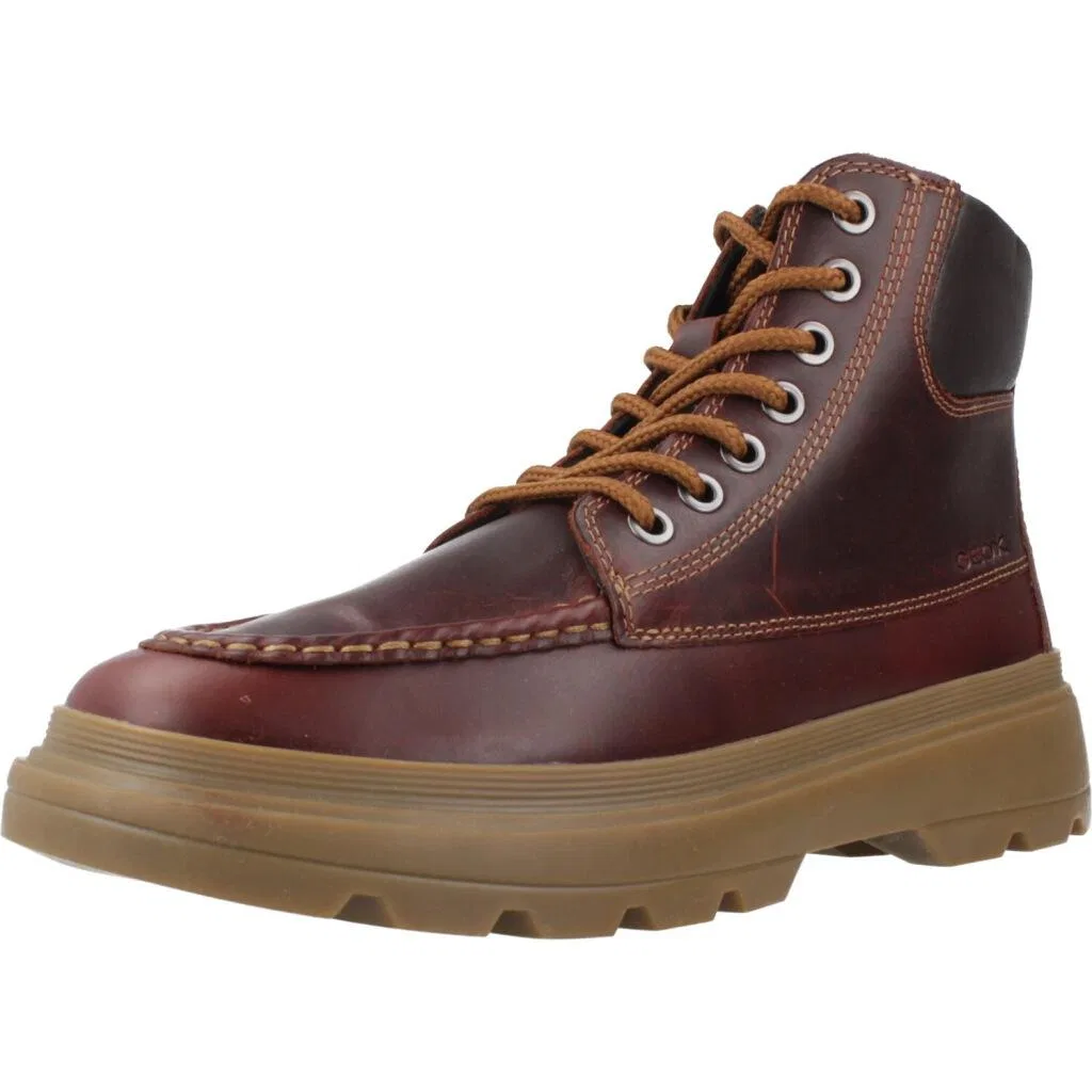 Детские ботинки для мальчиков J Kiddartah Boy Geox, Bordeaux Ebenholzbraun