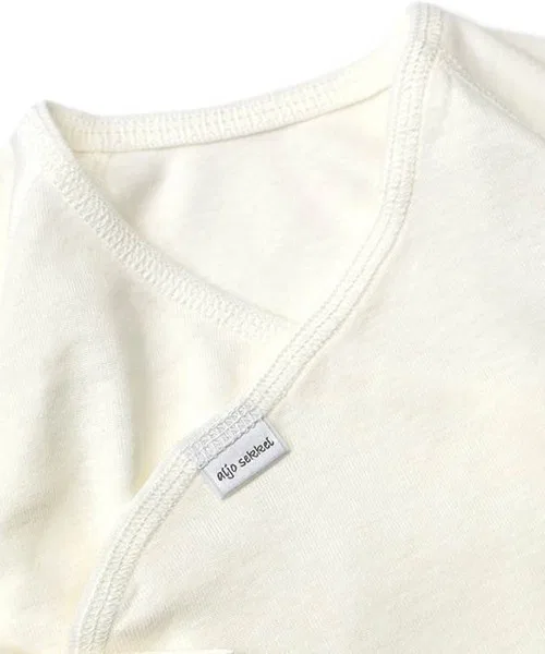 Детское боди-комбинезон с коротким рукавом Love Design, Off White — фото 3