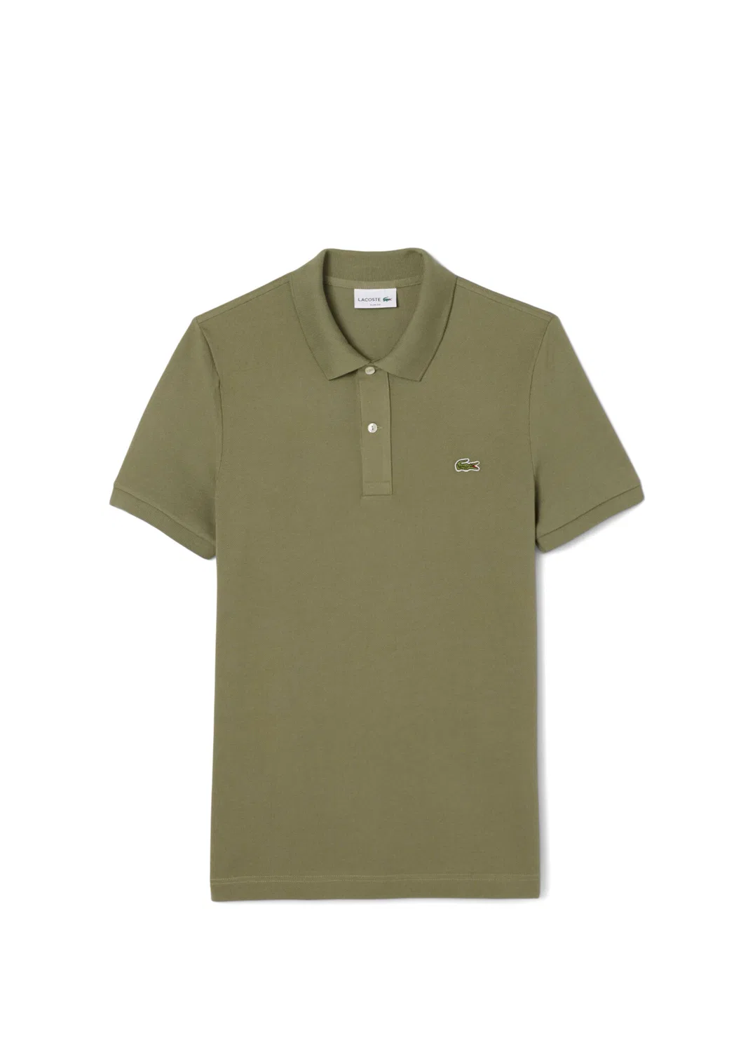 Поло Lacoste L.12.12 Slim Fit, Haki-BMY