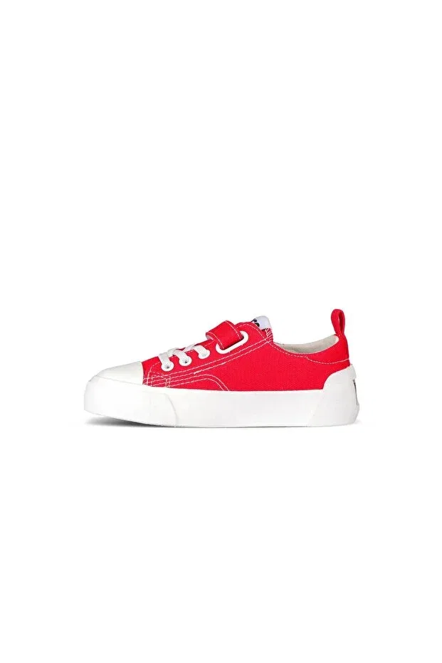 Детские кроссовки для девочек текстильные Vicco, Red — фото 2
