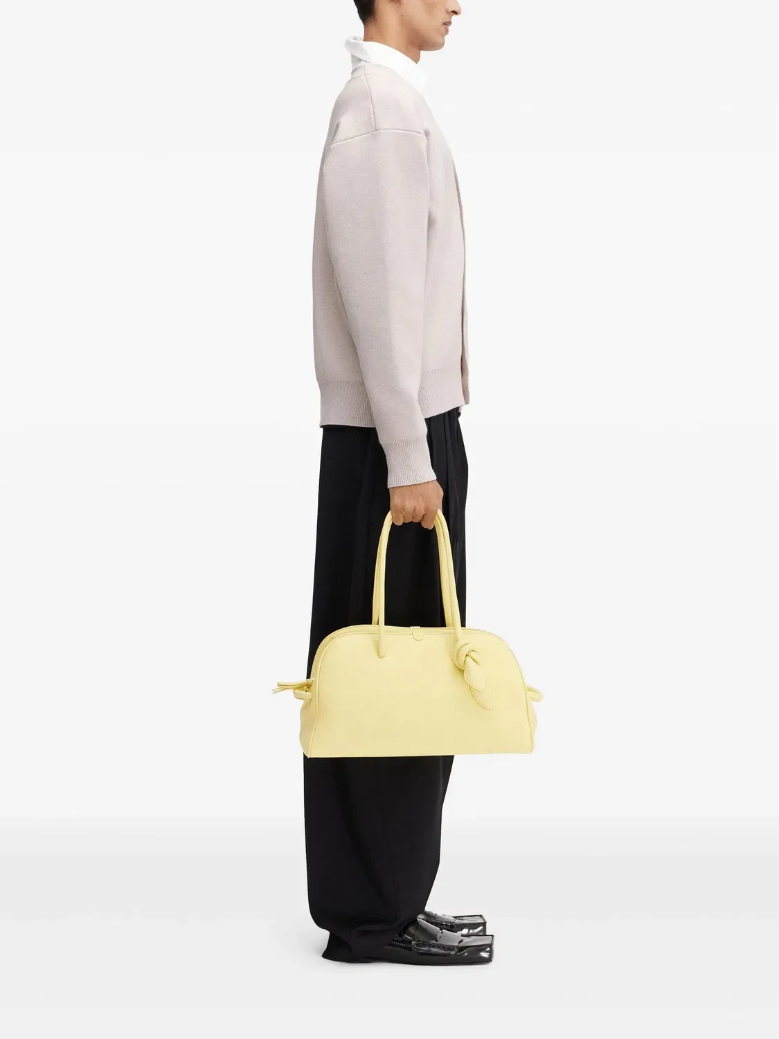 Кардиган из Мериноса Jacquemus, нейтральный — фото 2