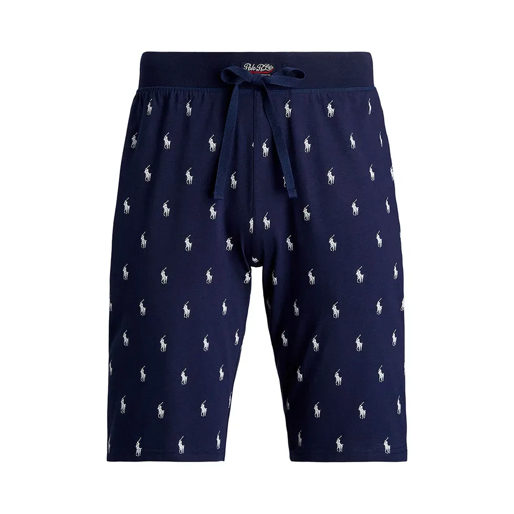 Мужские пижамные шорты с вышивкой Polo Pony Polo ralph lauren, Blue — фото 3