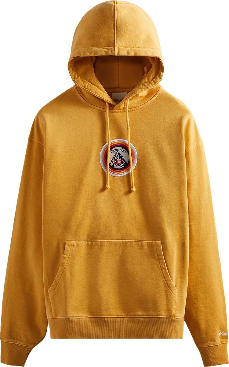 

Худи Kith For Columbia EEA Mountain Williams III Hoodie 'Bright Gold', желтый