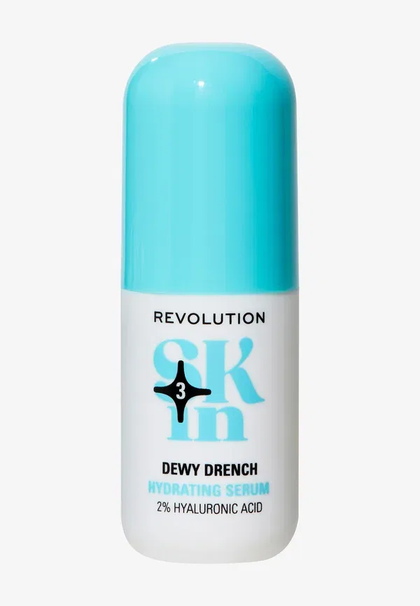 Сыворотка увлажняющая с гиалуроновой кислотой Revolution Skin dewy drench 2% hyaluronic acid hydrating serum Skin By Revolution, 30 мл