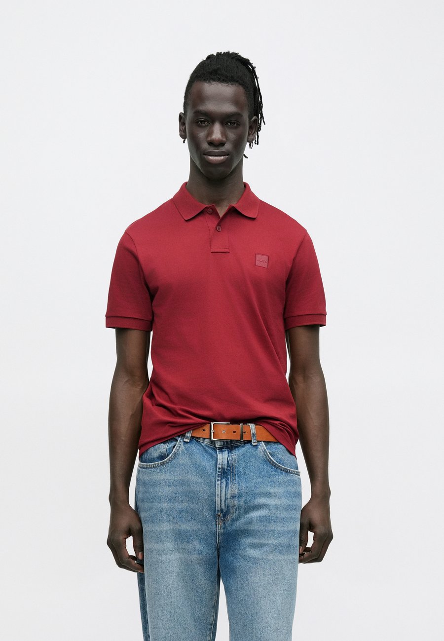 

Поло BOSS PASSENGER, Dark Red/Red, Красный, Поло BOSS PASSENGER, Dark Red/Red