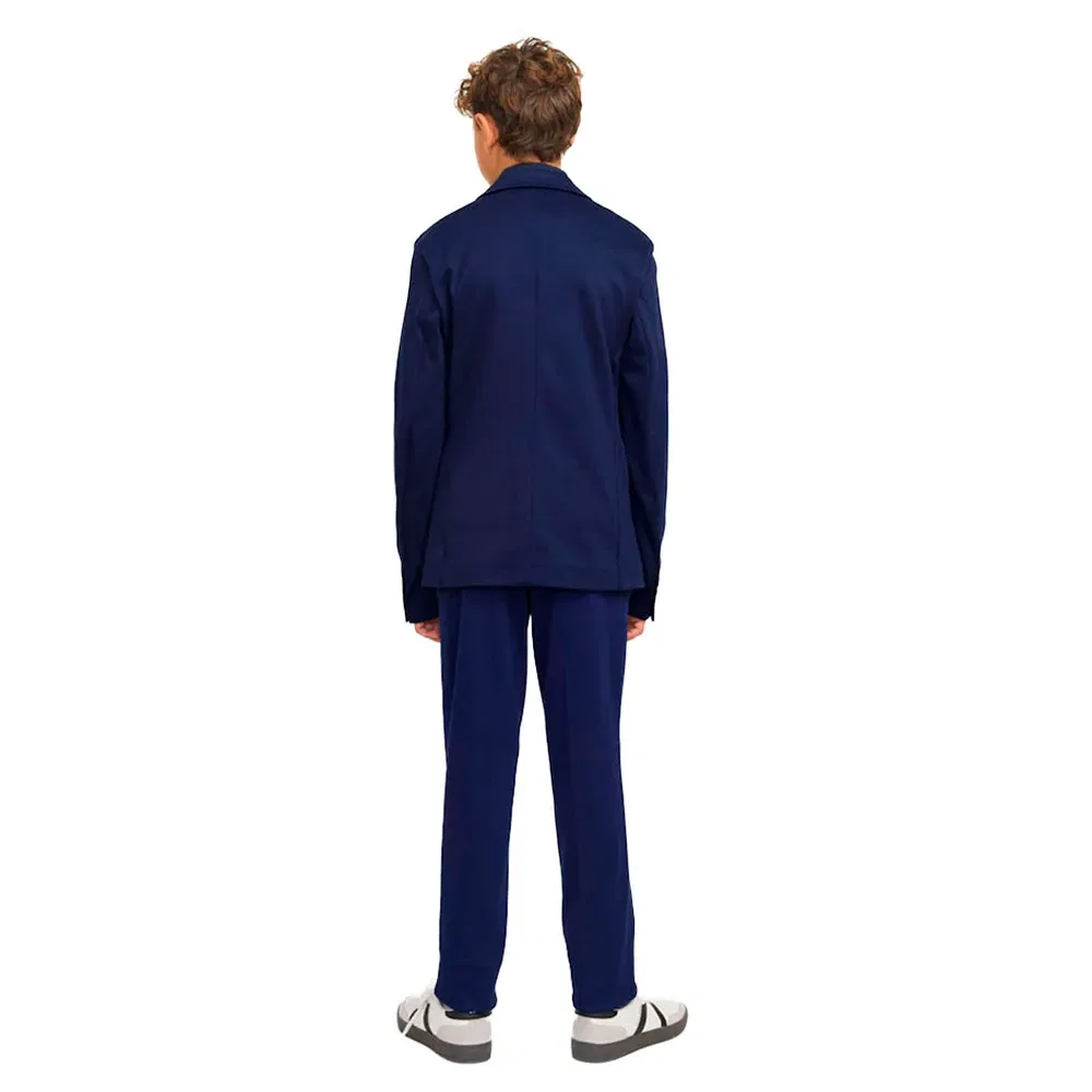 Детские брюки классические с зауженным силуэтом Jaxon Jack & jones, Blue — фото 2