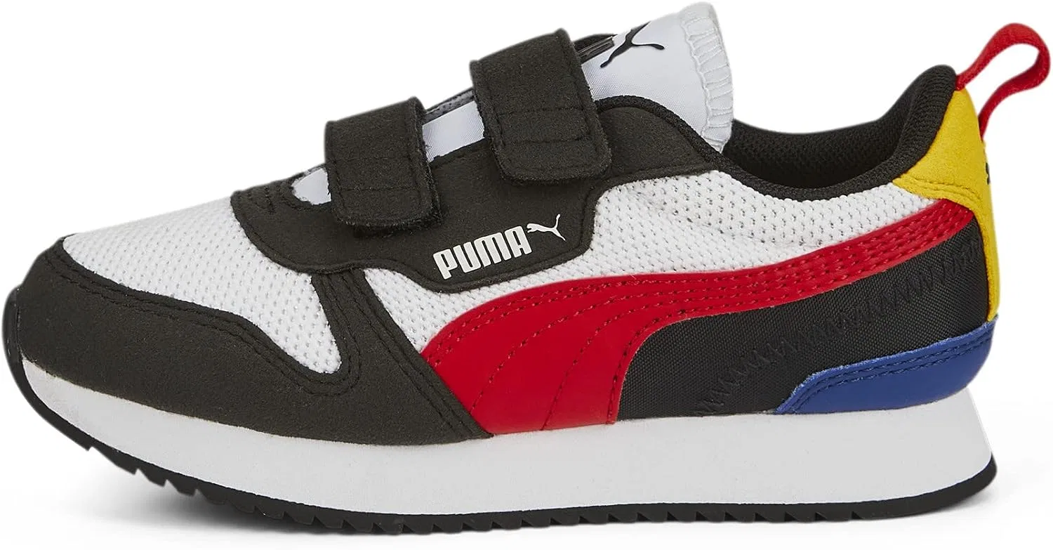 Детские кеды-слипоны с принтом R78 PUMA, White