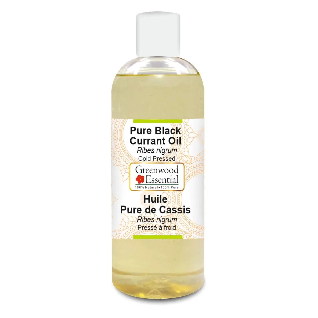 Масло черной смородины Greenwood Essential, 200 мл, Pure blackcurrant oil