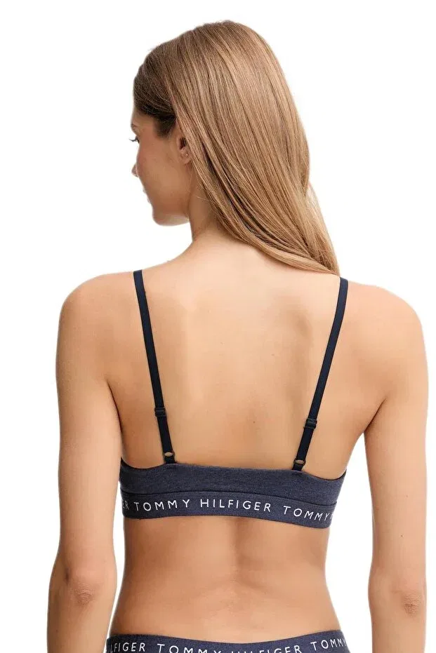 Женский бюстгальтер-бралетт с принтом Tommy Hilfiger, Blue — фото 3