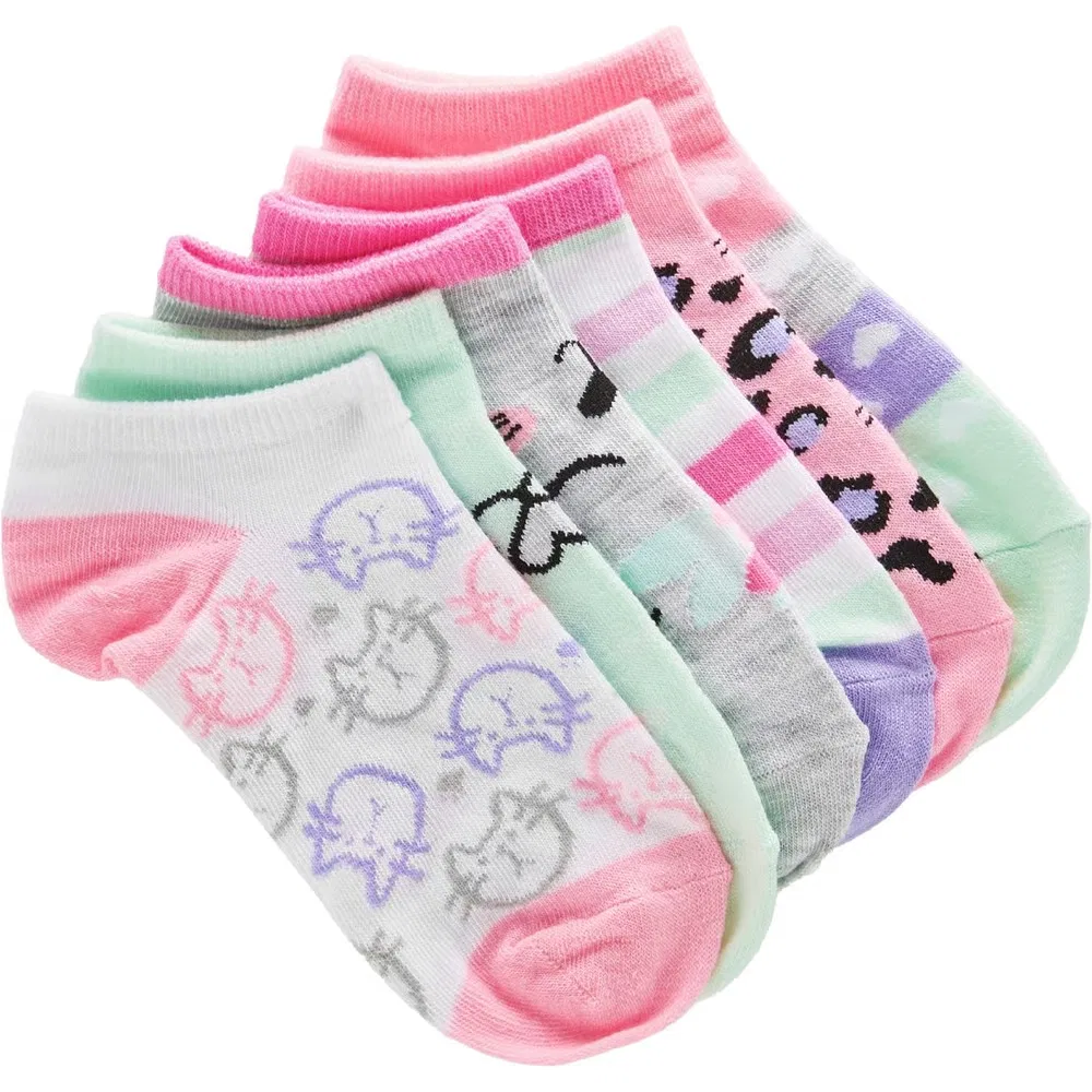 Набор из 6 детских невидимых носков Sof Sole, Assorted