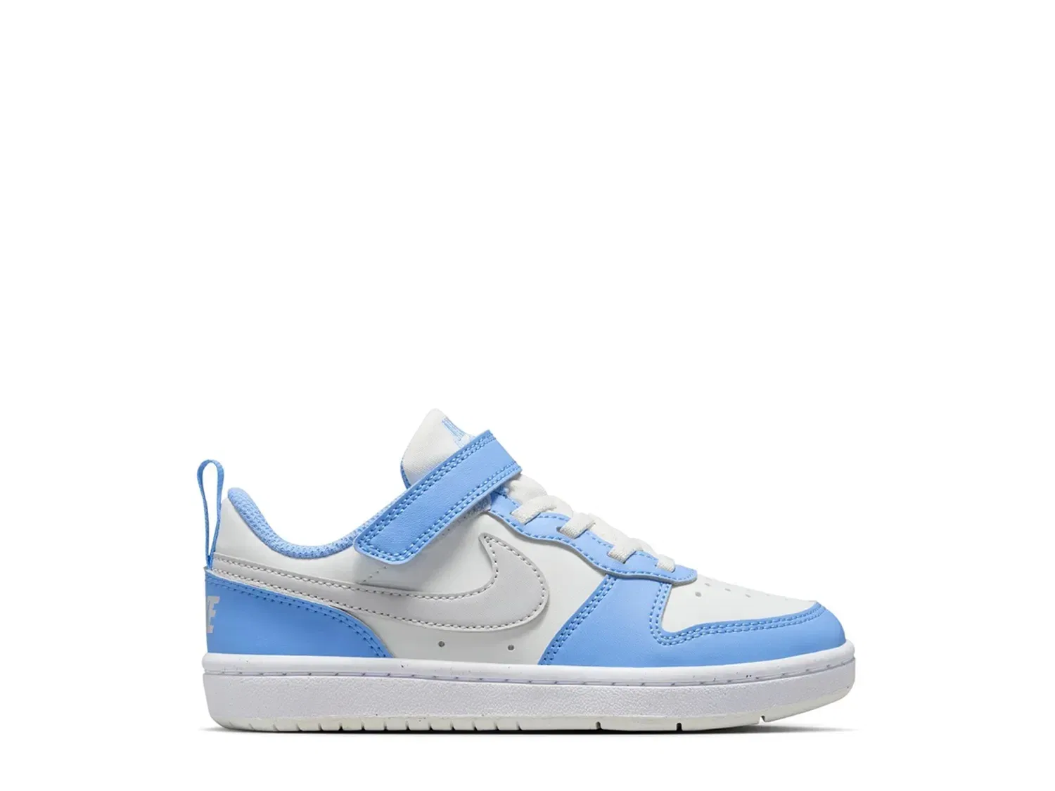 Кроссовки низкие Recraft, Court Borough, Nike, бело-голубые