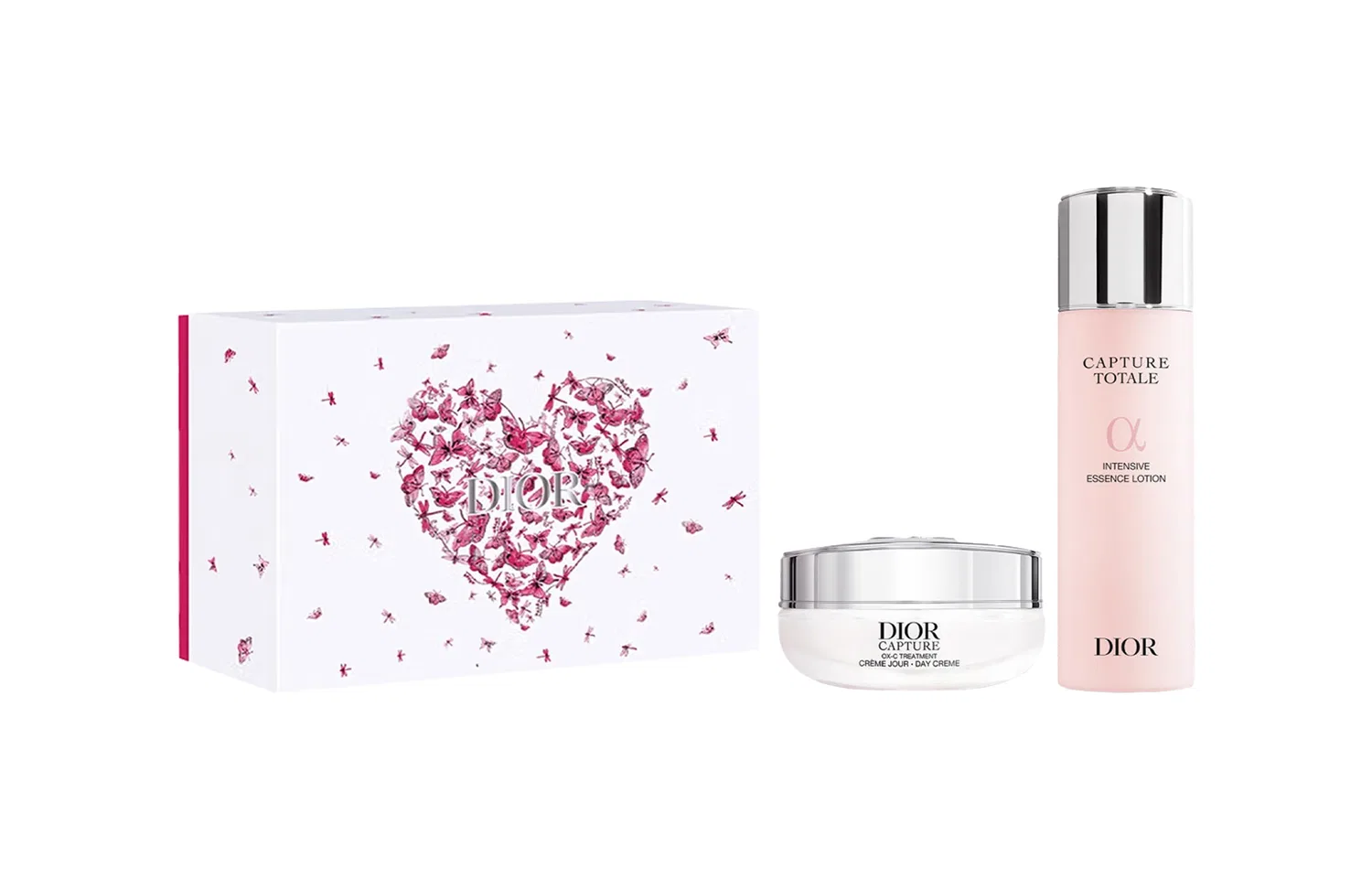 Набор косметики для ухода за кожей с лифтинг-эффектом, модель 10 Minute Miracle, DIOR, Pink Butterfly Box