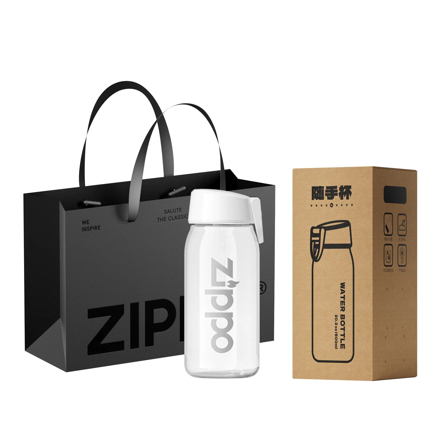 Кружка пластиковая 600 мл ZIPPO, Quiet White