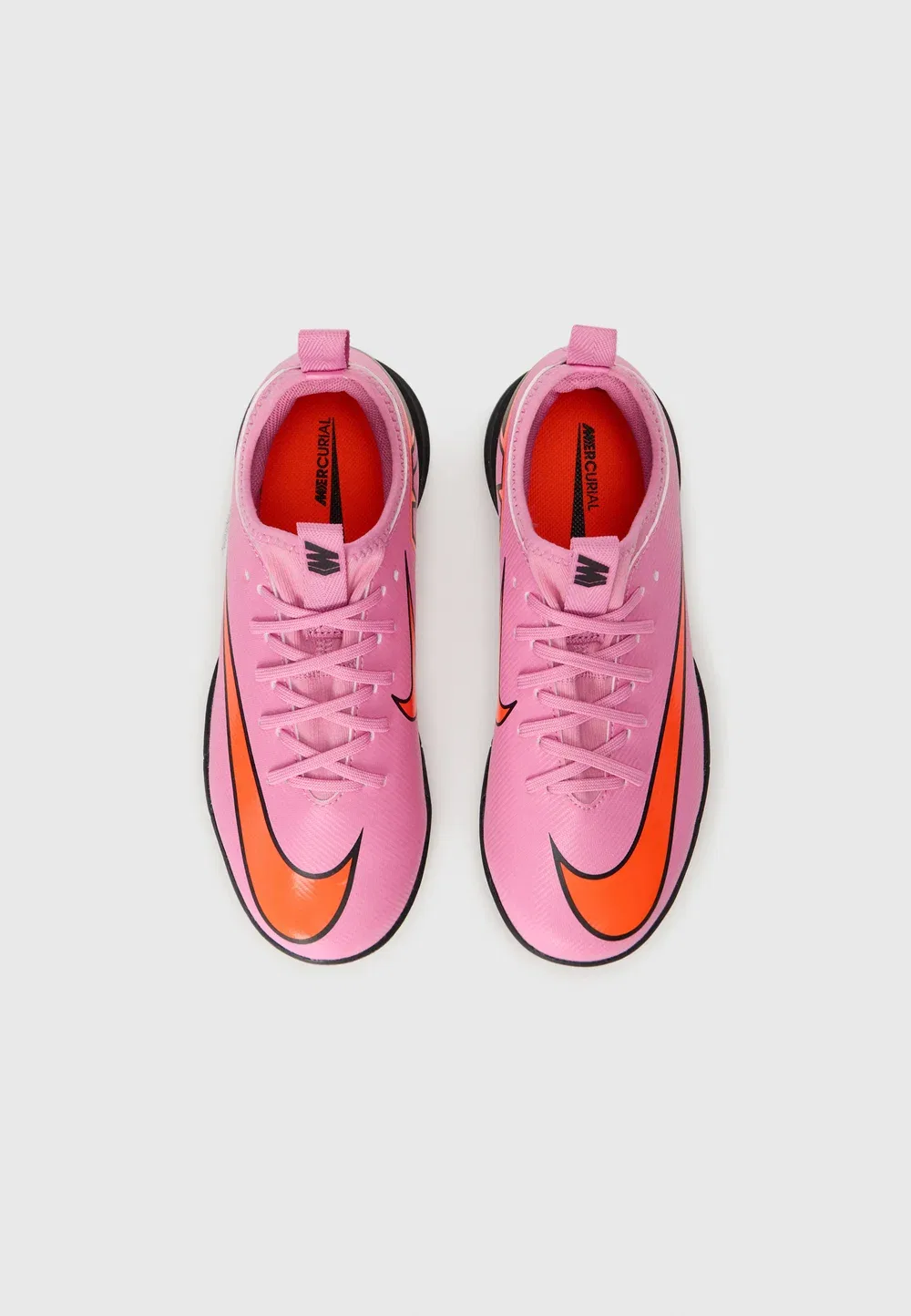 Детские кроссовки для мини-футбола Jr Mercurial Zoom Vapor 16 Academy IC Nike Performance, Magic Flamingo/Black/Total Crimson — фото 4